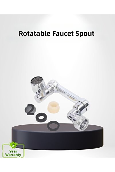 Teknoşık تيكنو شيك 1080 °   رأس صنبور قابل للدوران - موفر للمياه، مرن و360 در...