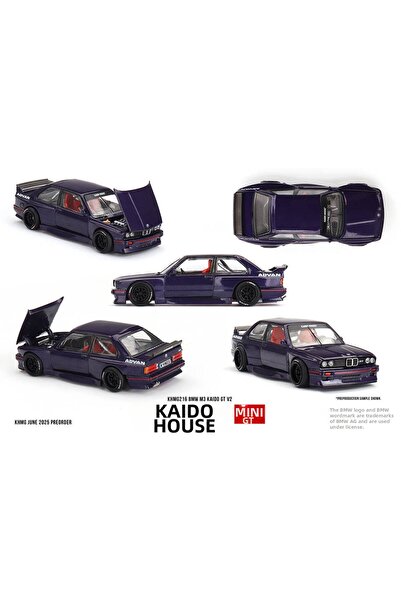HOT WHEELS Mini GT 1/64 BMW M3 Kaido GT V2 KHMG216