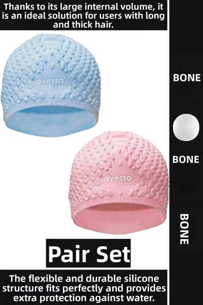 Wintoup # Cască de înot din silicon elastic moale pentru piscină și mare, imp...