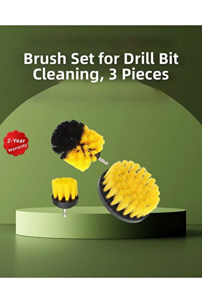 Lisinya Drill Bit Cleaning Brush Set for Home and Car -