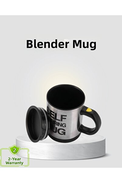 Epilons Smart Self-Stirring Thermal Mug – Stainless Steel
