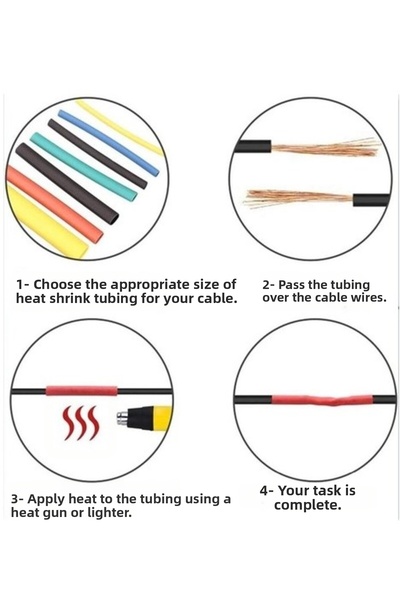 TTT Cable Protector Tubing Set 164 Pieces