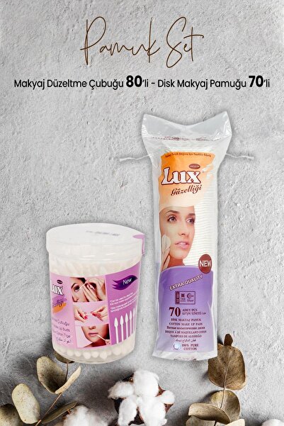 LUX Štapić za korekciju šminke 80-ih i disk šminke pamuk 70-ih