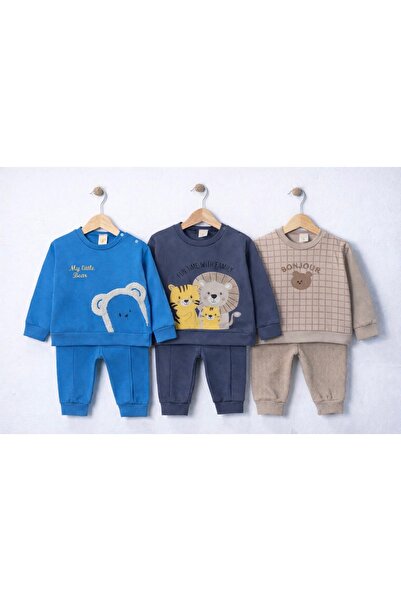 air baby 3 LÜ ERKEK BEBE TAKIM