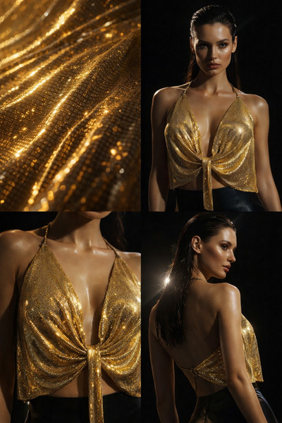 TREND Vinni's Gold Metal Büstiyer