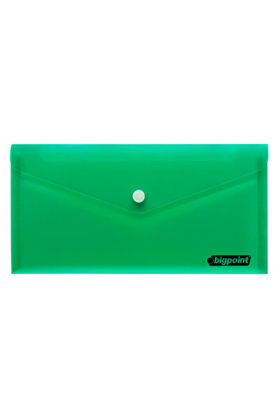 Bigpoint Snap File B6 Green X 12 Pieces