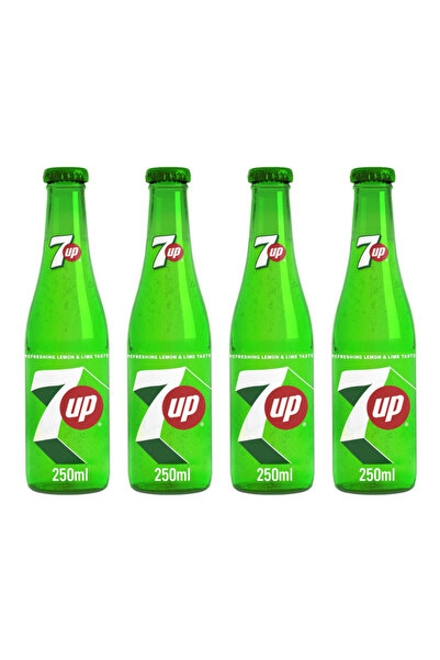 7 Up SOFT DRINK 4x250ml GLASS
