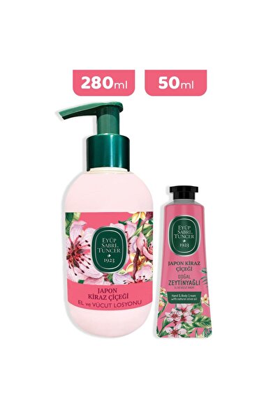 Eyüp Sabri Tuncer Japanese Cherry Blossom Lotion and Hand Cream