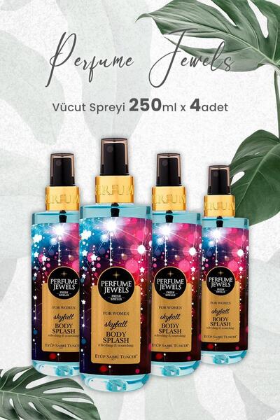 Eyüp Sabri Tuncer Skyfall Vücut Spreyi 250 ml x 4 Adet