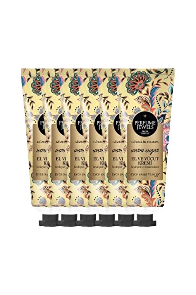 Eyüp Sabri Tuncer Pj Hand and Body Cream Warm Sugar 50 ml Tube X 6