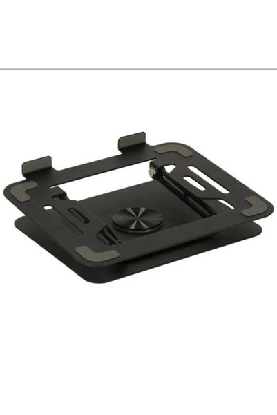 WTO Suport Laptop WTO®, Baza rotativa 360 grade, Aluminium, Inaltime reglabila, Unghi inclinare reglabil