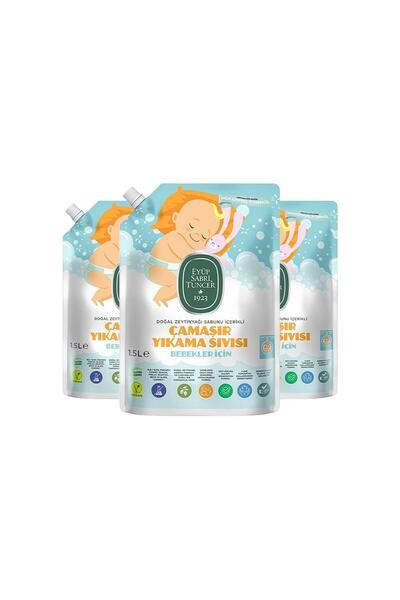 Eyüp Sabri Tuncer Bebek Çamaşır Deterjanı 1500 ml x 3