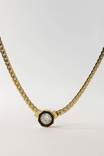 Tasarım قلادة سيريناي تيكلاست بسلسلة إيطالية مرصعة بالزركون