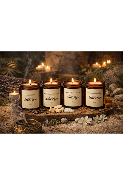 Humayra Latte Kokulu Mum Seti 100 Ml X 4 Adet