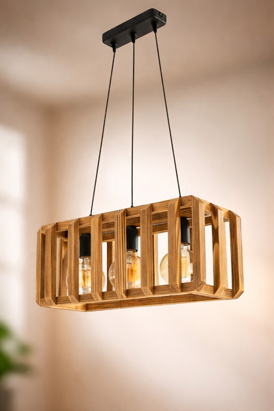 ONUR AVİZE Retro Rustik Eskitme Bohem Salon Mutfak Yatak Odası Veranda Doğal ...