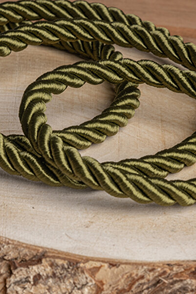 MEFAKS TEKSTİL 10 mm Örgü İpi Halat İpi – Bambu Kordon İp (1 Metre), Supla Ru...