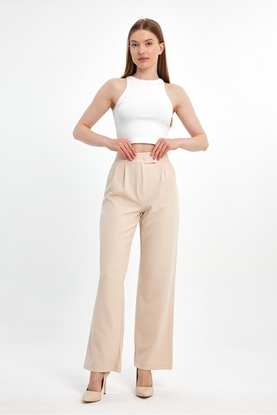 ihraç pazarı Cirtli Double Palazzo Pants