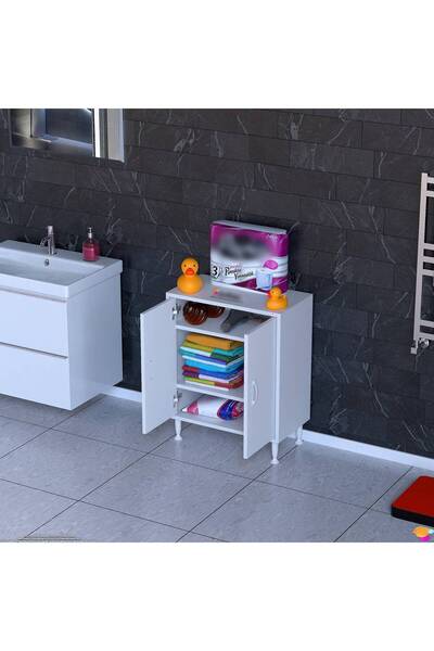 Modilayn SÖKE Küçük Alanlar İçin Akıllı Çözümler 60x75x32,5 cm’ lik 2 Kapaklı...