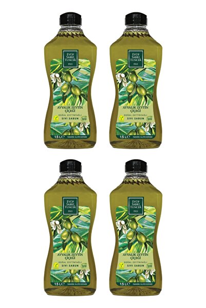 Eyüp Sabri Tuncer Ayvalık Zeytin Çiçeği Doğal Zeytinyağlı Sıvı Sabun 1,5 Lt X...
