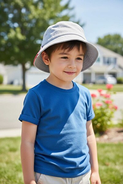 Aware Time Pălărie Fedora de vară pentru băiat Kitti 4-8 ani