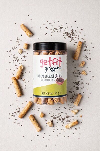 GetFit Glutensiz Vegan Karabuğdaylı Chialı Atıştırmalık
