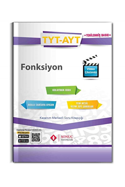 Sonuç Yayınları Tyt-ayt Fonksiyonlar 2025 - 2026