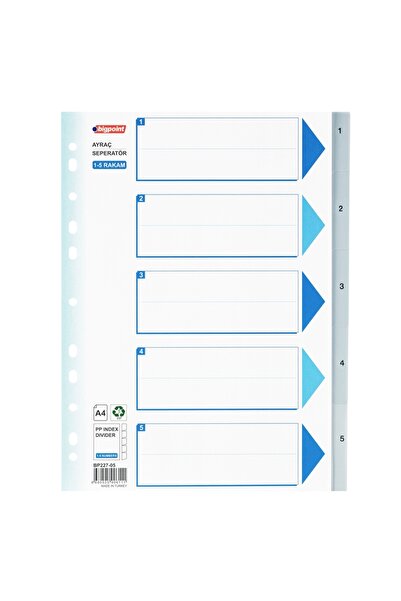 Bigpoint Separator PP 1-5 cifre x 50 bucăți
