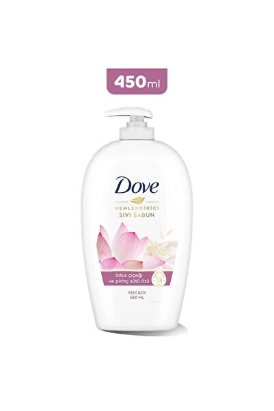 Dove Lotus Çiçeği ve Pirinç Sütü Sıvı Sabun 450 ml