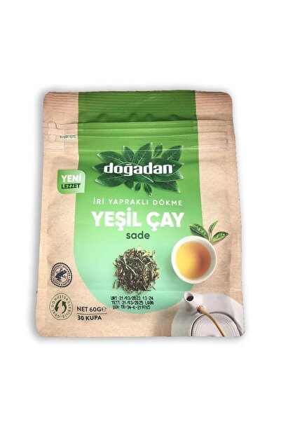 Doğadan Dökme Yeşil Çay Sade 60 gr