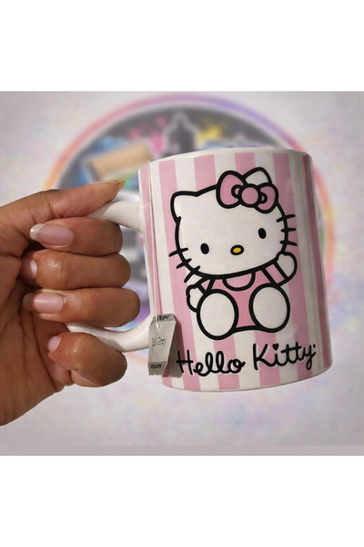 dgn baskı tasarım Kişiselleştirilmiş kupa bardak hello kitty