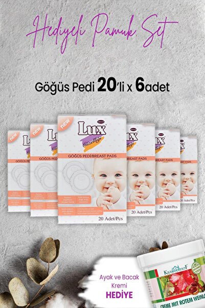 LUX وسادات الصدر 20 قطعة × 6 قطع وهدية