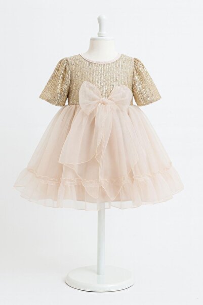 Cumino KIZ ÇOCUK 3532 STAR ELBİSE GKC002