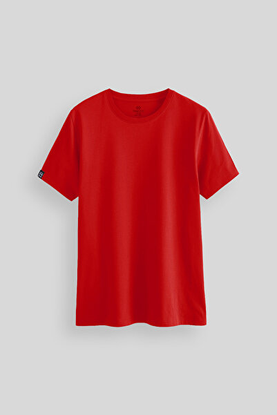 TOMMY LIFE Ανδρικό μπλουζάκι Fiesta Basic με κοντό μανίκι Standard Fit O λαιμ...