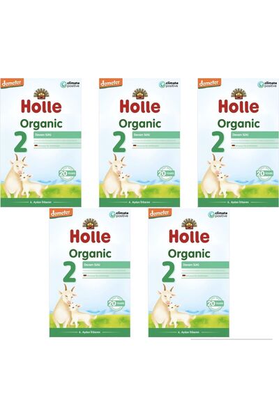 Holle ORGANİK KEÇİ 2 DEVAM SÜTÜ 5 ADET