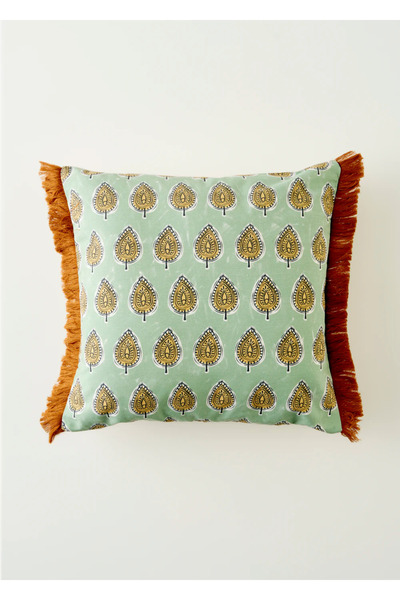 Bella Maison Indian Elegance Püsküllü Kırlent Kılıfı (43x43 cm)