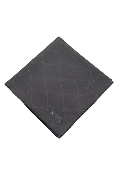 Vakko وشاح من القطن والحرير - هولوجرام - مدخن