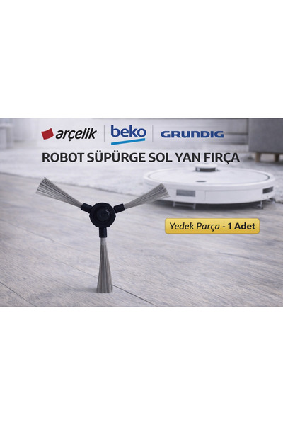 Arçelik Robot Vacuum Cleaner Left Side Brush - Rs-8034 Hm-vcr-9031-rs-9034 Hm...