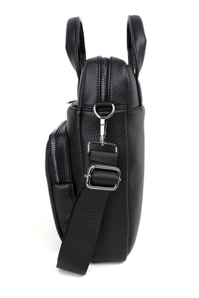 deri,se club Men's Black 11.5 Inch iPad Tablet Notebook Laptop Bag with Shoulder Strap