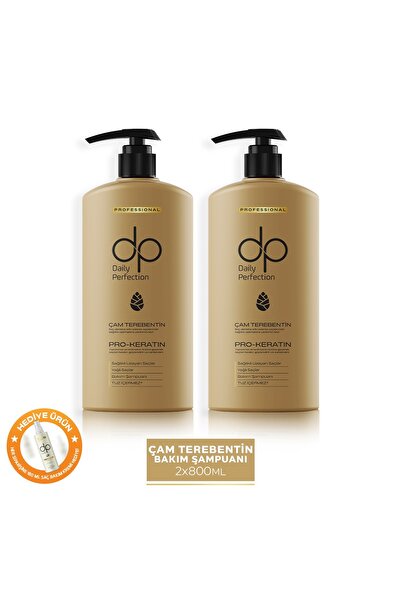 dp Daily Perfection Şampuan Çam Terebentin 800 ml X 2 Adet