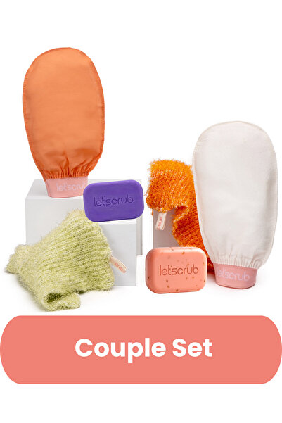 LET'SCRUB Couple Set Arındırıcı, Cilt Tonu Eşitleyici, Leke Karşıtı, Canlandı...