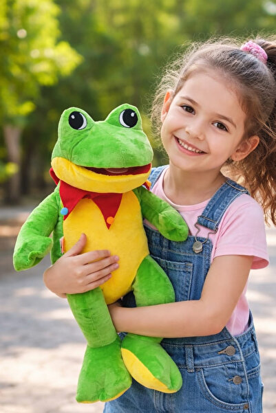 viyol marketim Large Size 60 cm Plush Frog – Soft Toy, Playmate and Sleeping ...
