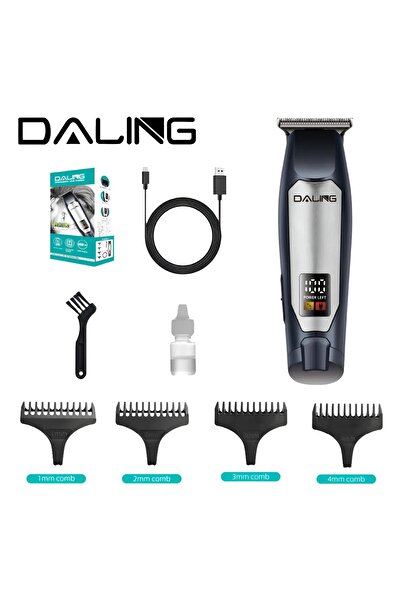 Generic DALING Professional Hair Trimmer for Men USB Rechargeable Beard Trimm...