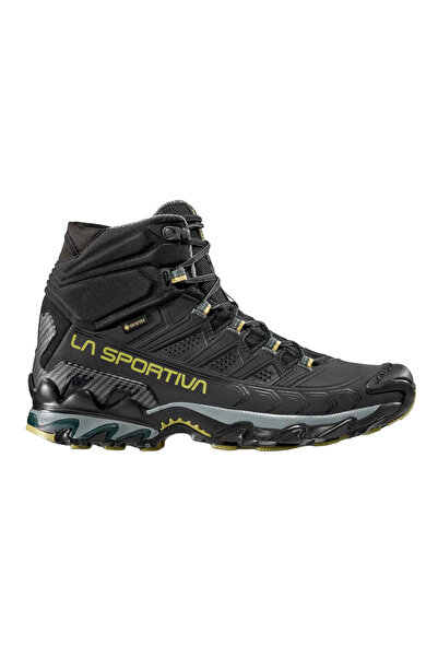 La Sportiva Men's Ultra Raptor II Mid Leather GTX Boots Black-Cedar