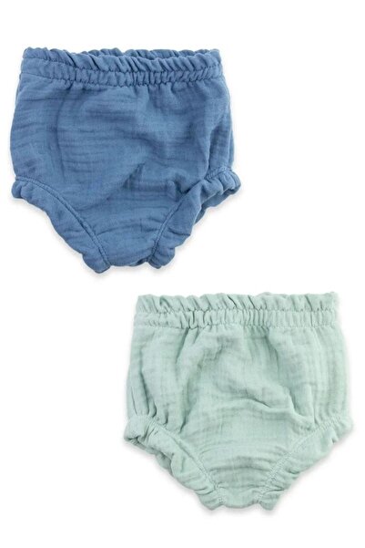 Bondilolly Bebek Müslin 2 Adet Külot Şort %100 Pamuk