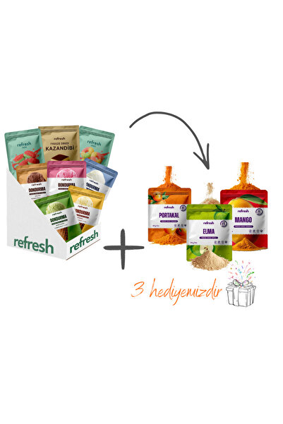 Refresh Chips Refresh Tatlı Başlangıç Seti- Dondurma, Kazandibi, Jelibon ve S...