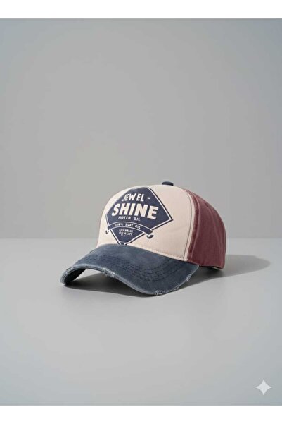 3D Palarie de baseball Jewel Shine Vintage 2019 Model Claret Red