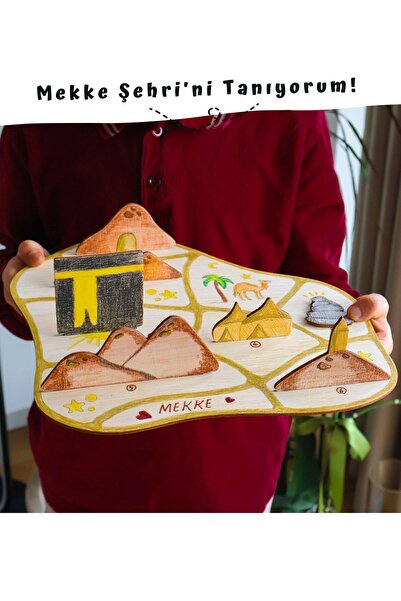 cottokits Mekke Şehri'ni Tanıyorum!, Ramazan Etkinliği, Boyama, Çocuk,Umre, H...