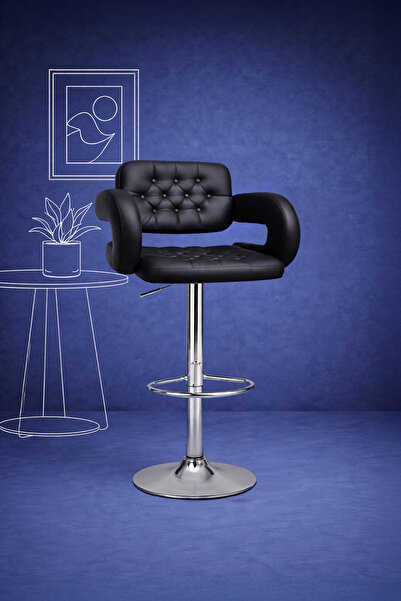 Bürocci Pattaya Bar Taburesi-siyah - 9590q0101