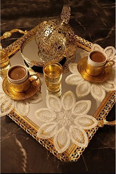 Çt Çeyizci Tekstil Sunumluk Peçete, Kokteyl Peçetesi, Kahve Yanı Sunumluk, Ba...