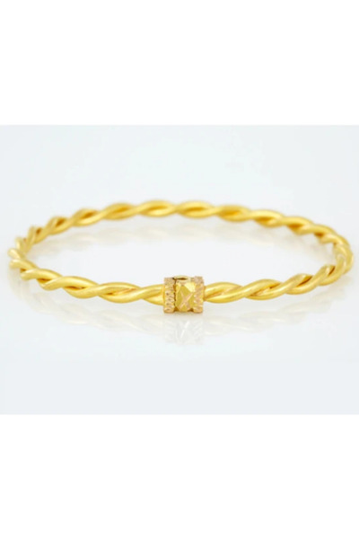 şahap 1930 20 Gr 22 Ayar Adana Burması Bilezik